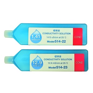 EC Solución de calibración Set (1,413 & 12,88 mS/cm)